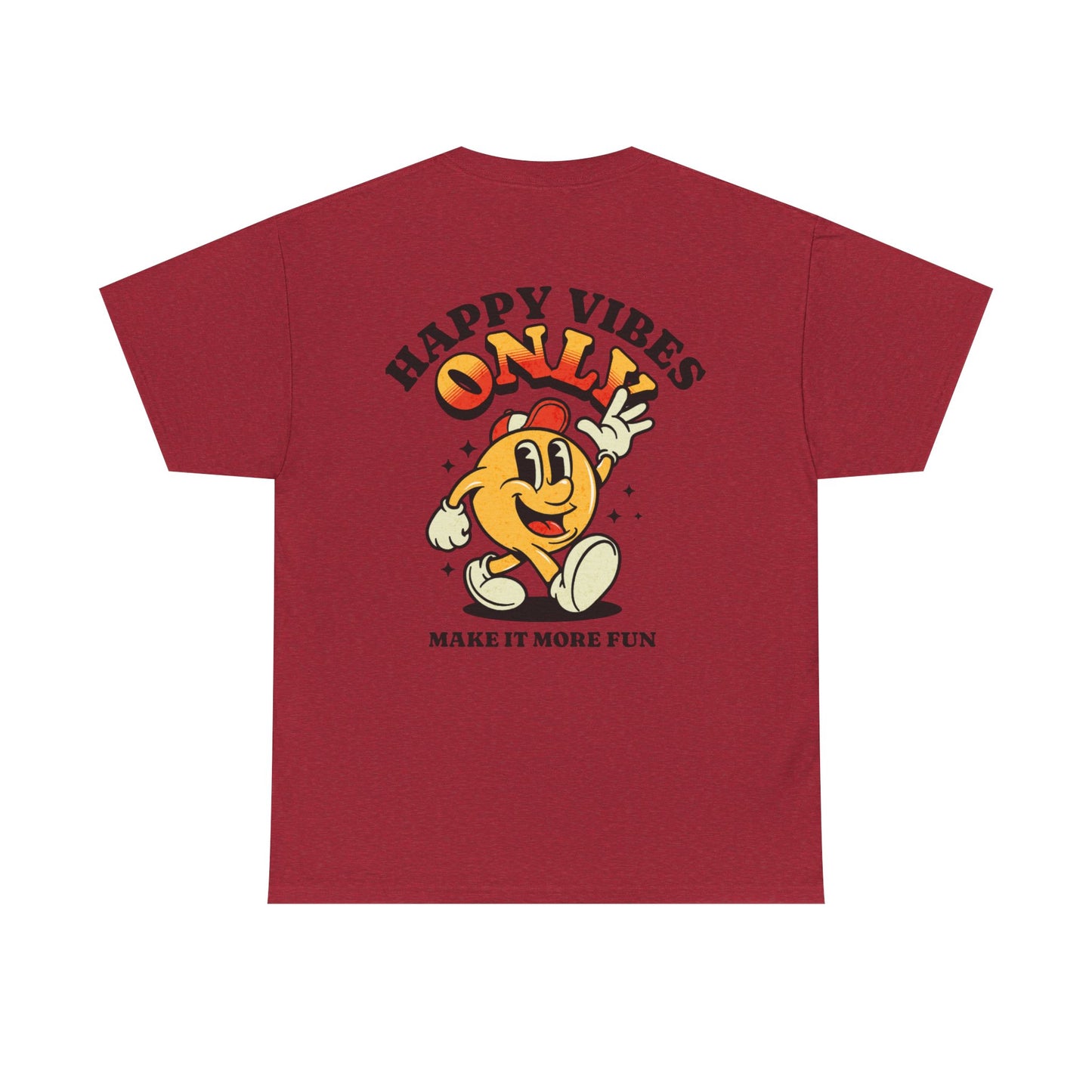 Happy Vibes Only - Unisex Heavy Cotton