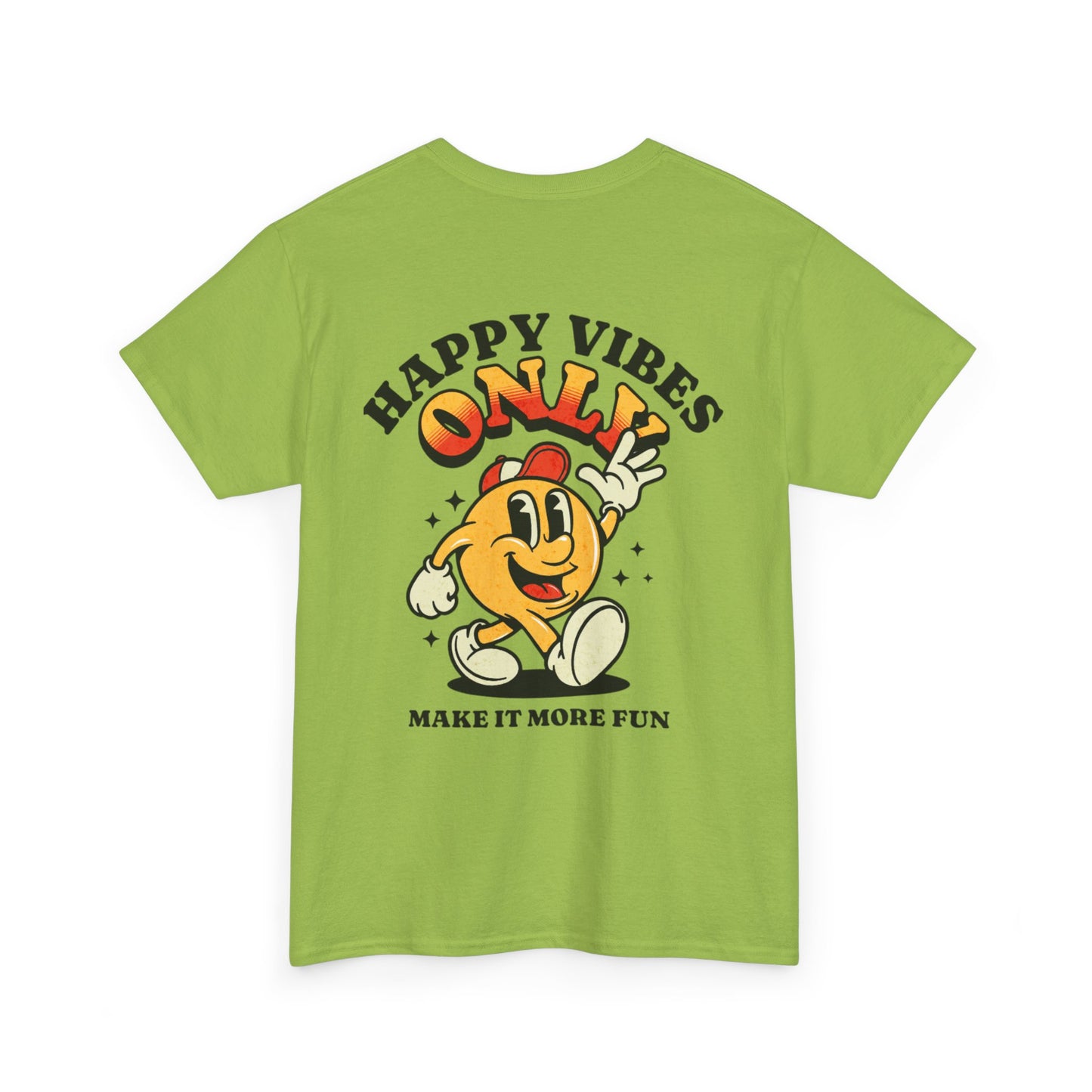 Happy Vibes Only - Unisex Heavy Cotton