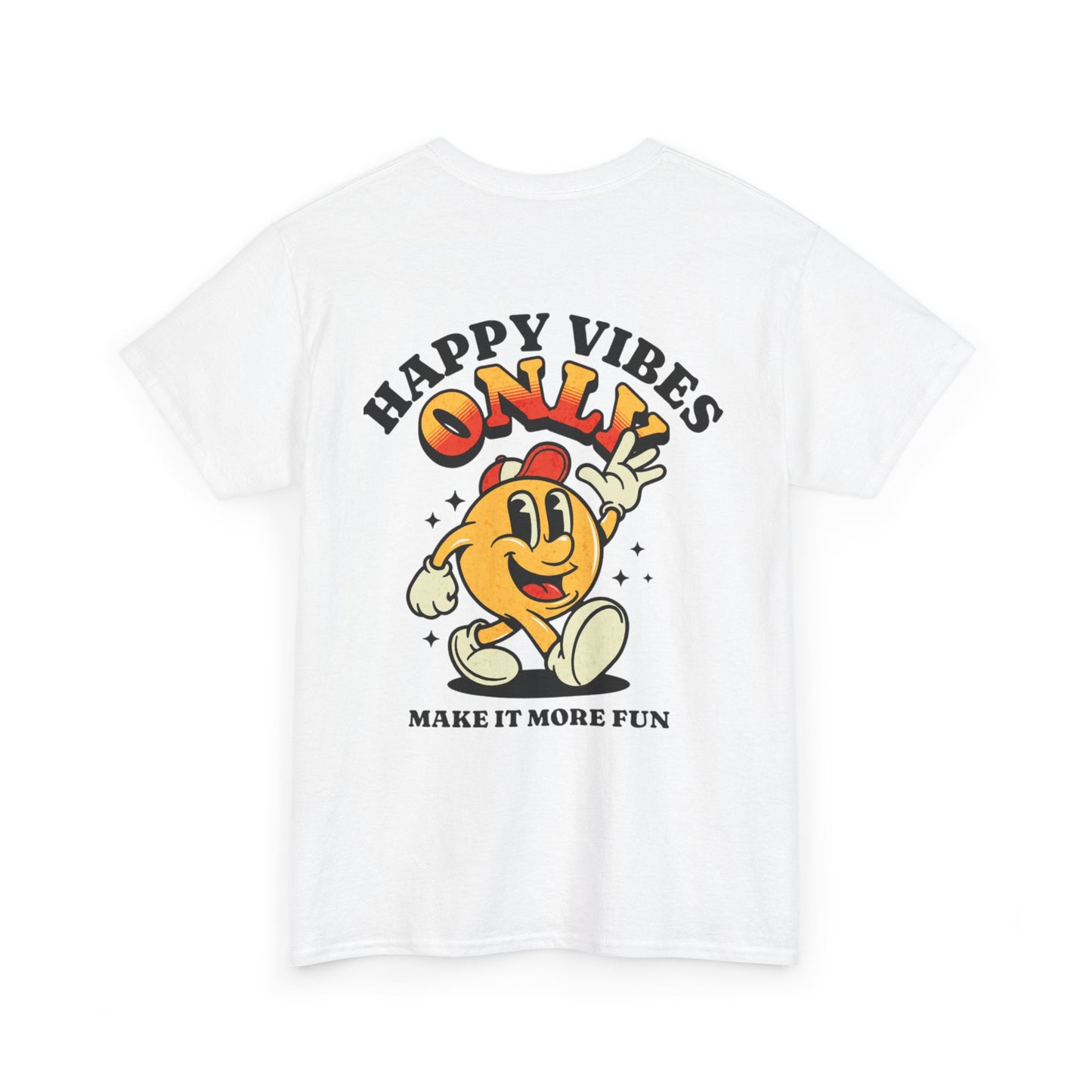 Happy Vibes Only - Unisex Heavy Cotton