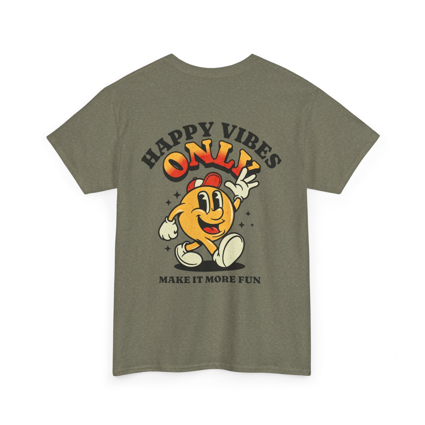 Happy Vibes Only - Unisex Heavy Cotton