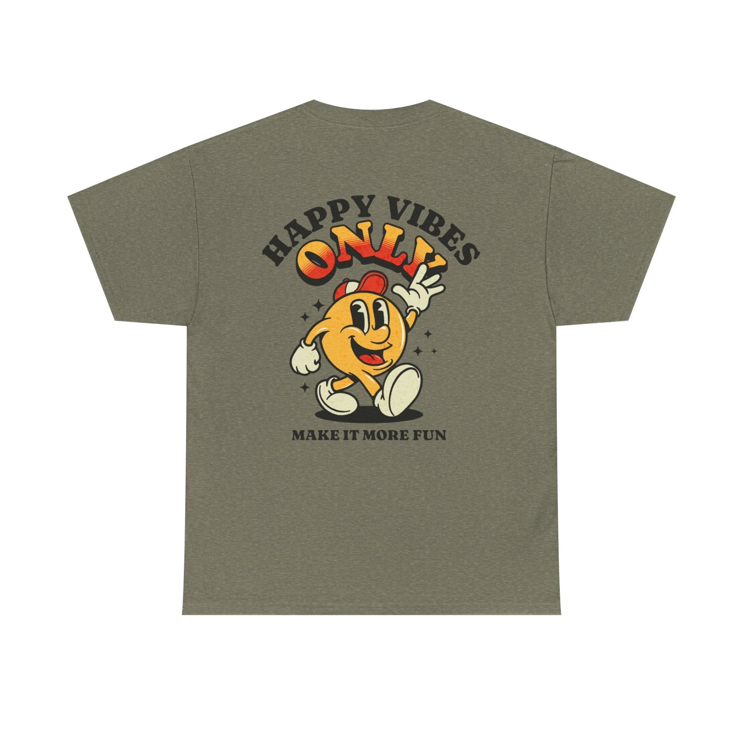 Happy Vibes Only - Unisex Heavy Cotton