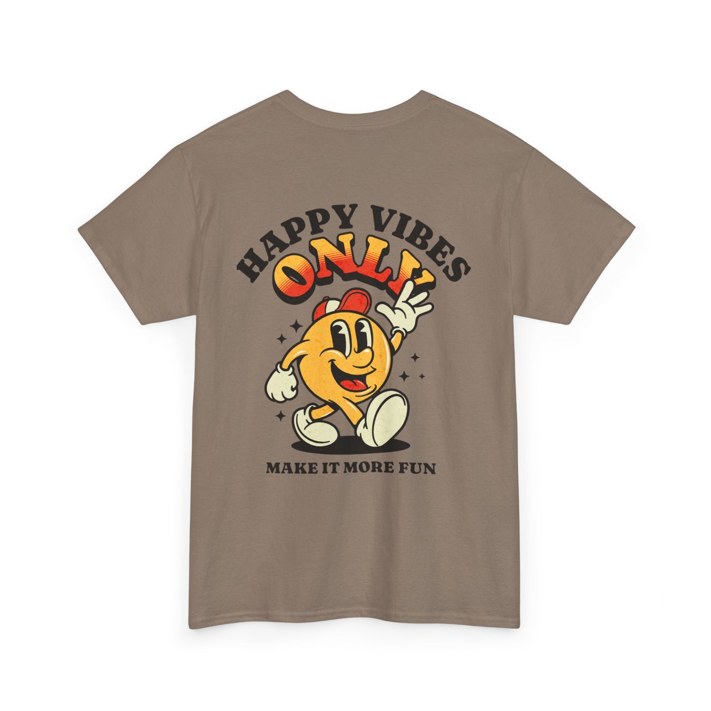 Happy Vibes Only - Unisex Heavy Cotton