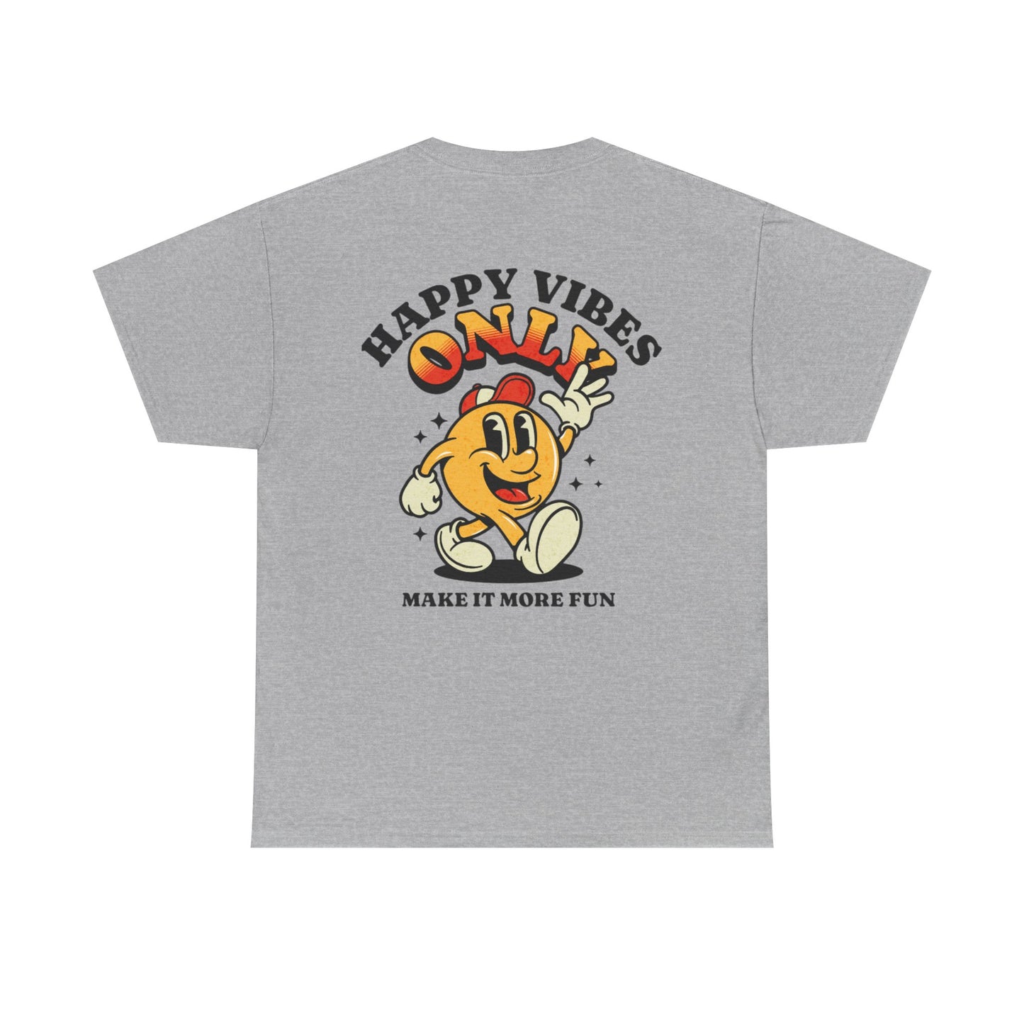 Happy Vibes Only - Unisex Heavy Cotton
