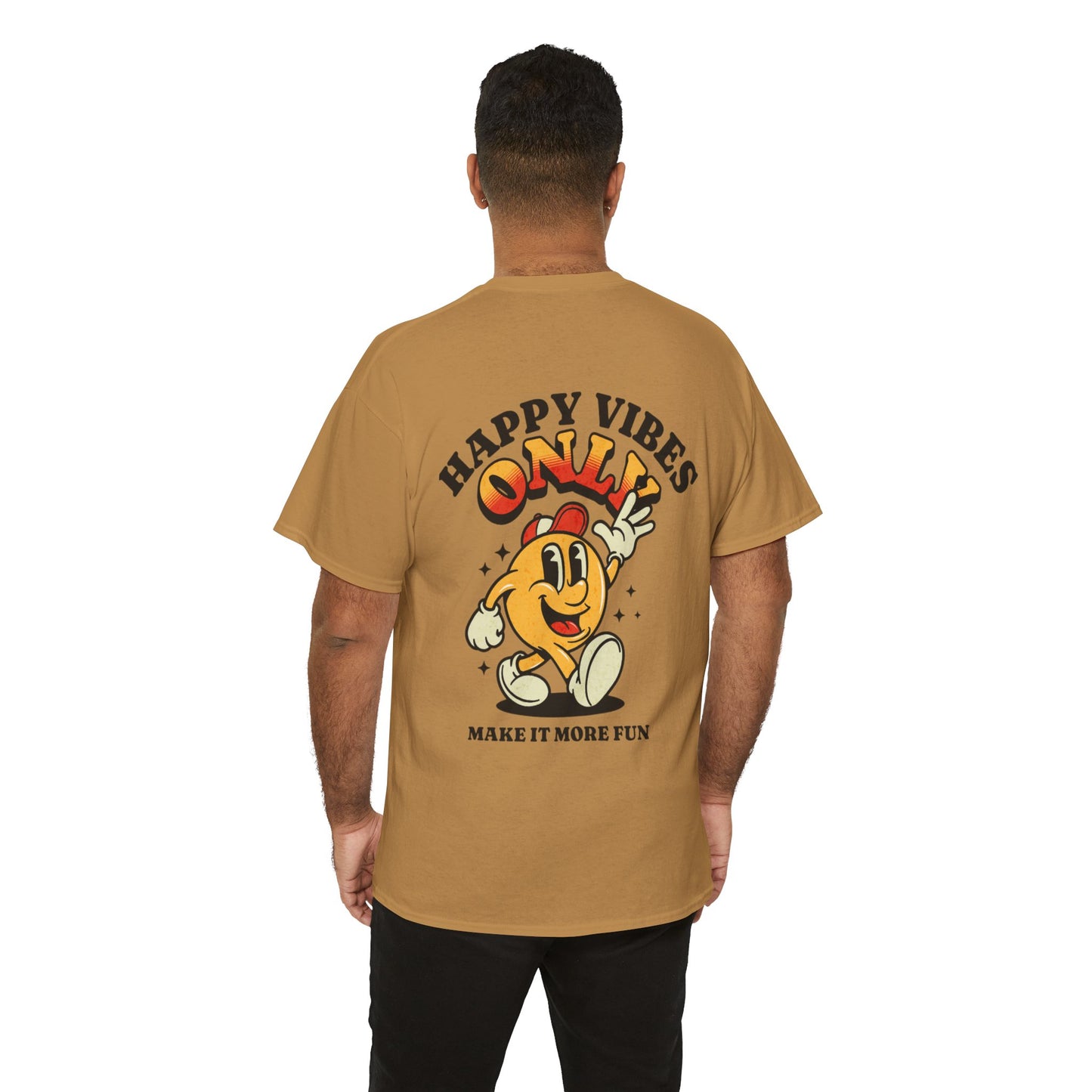 Happy Vibes Only - Unisex Heavy Cotton